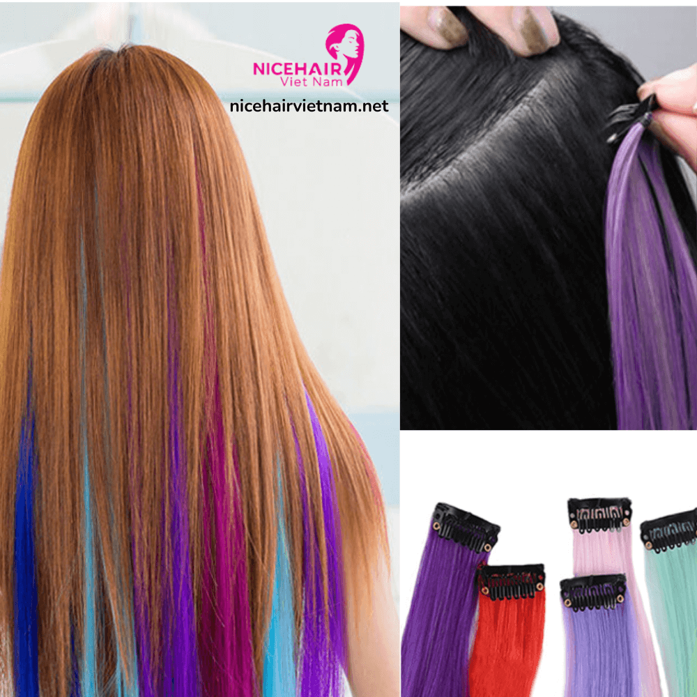 Clip-in highlight extensions
