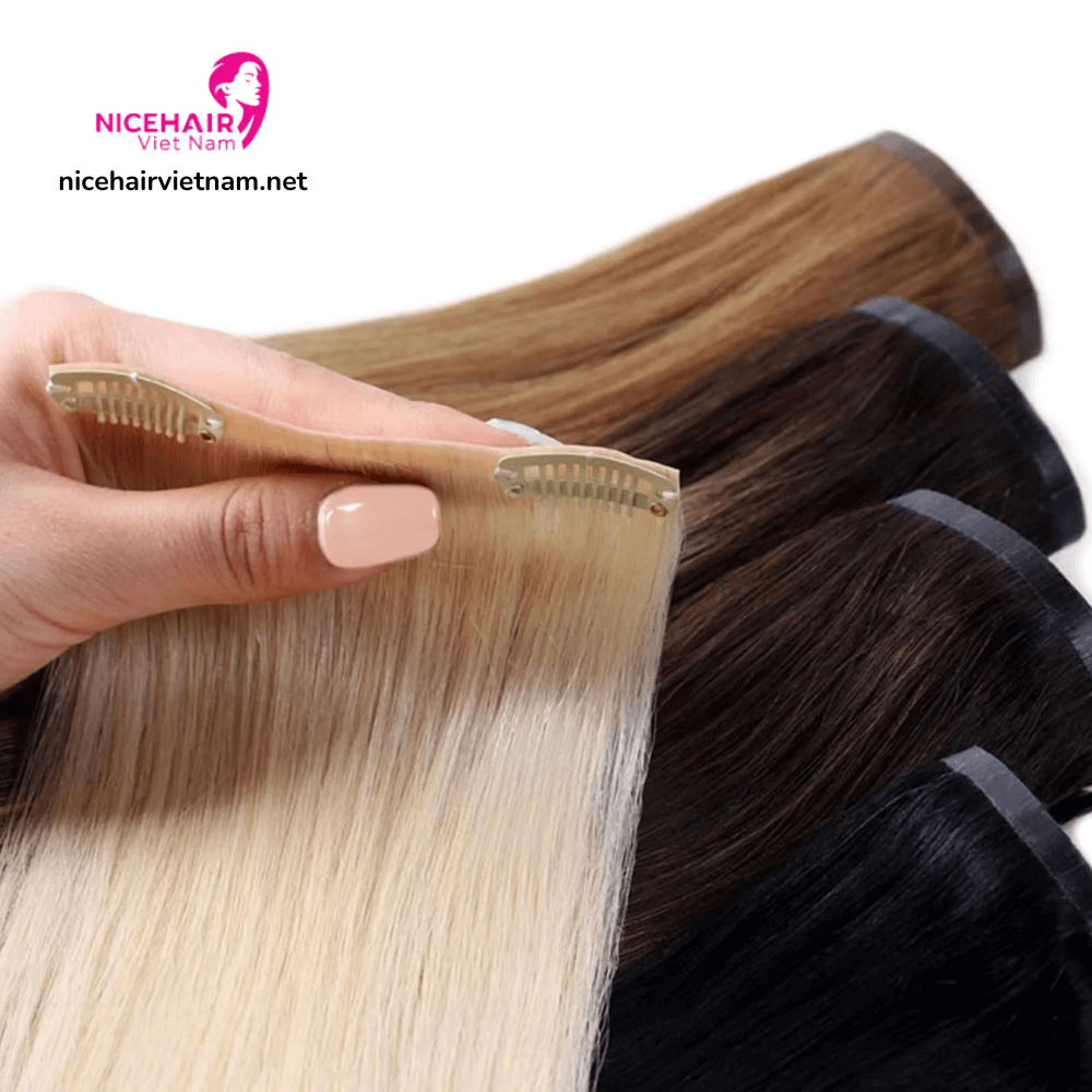 Classic clip-in extensions