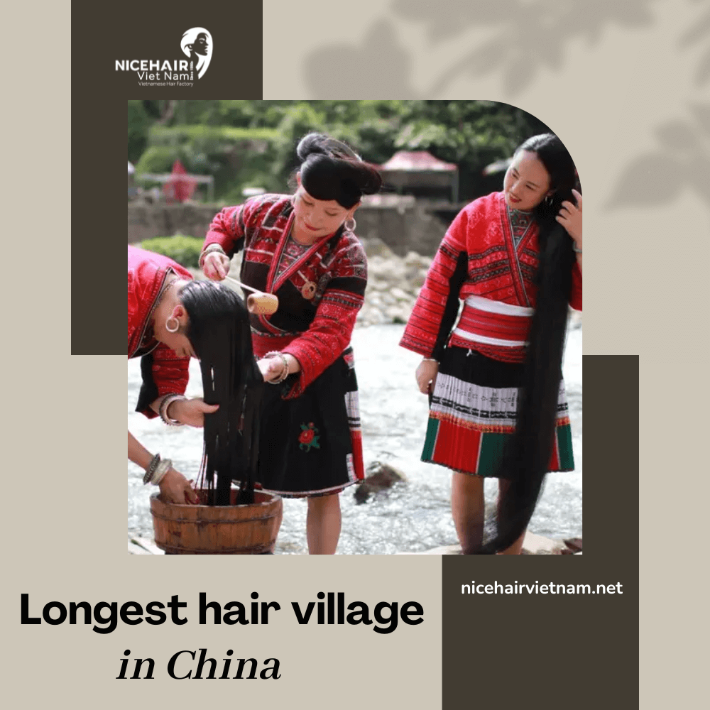 Longest hair village in China