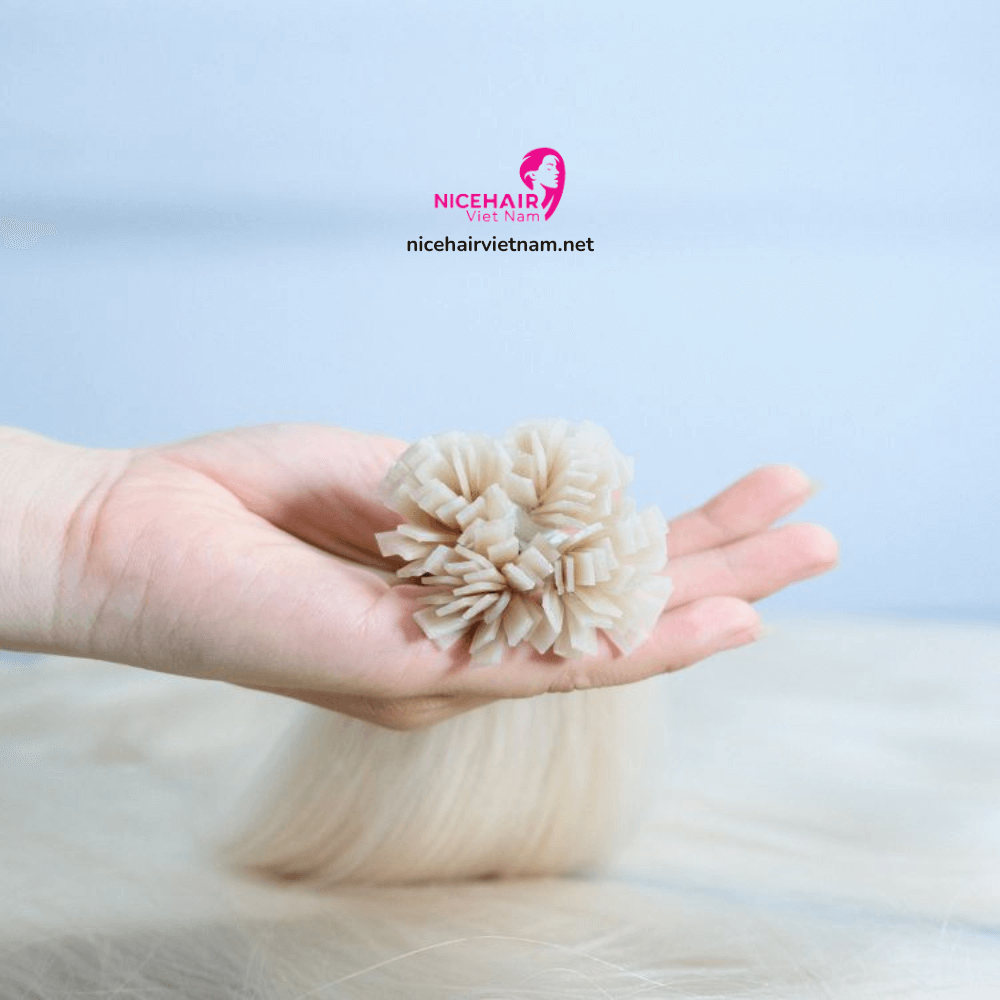 Keratin flat tip hair