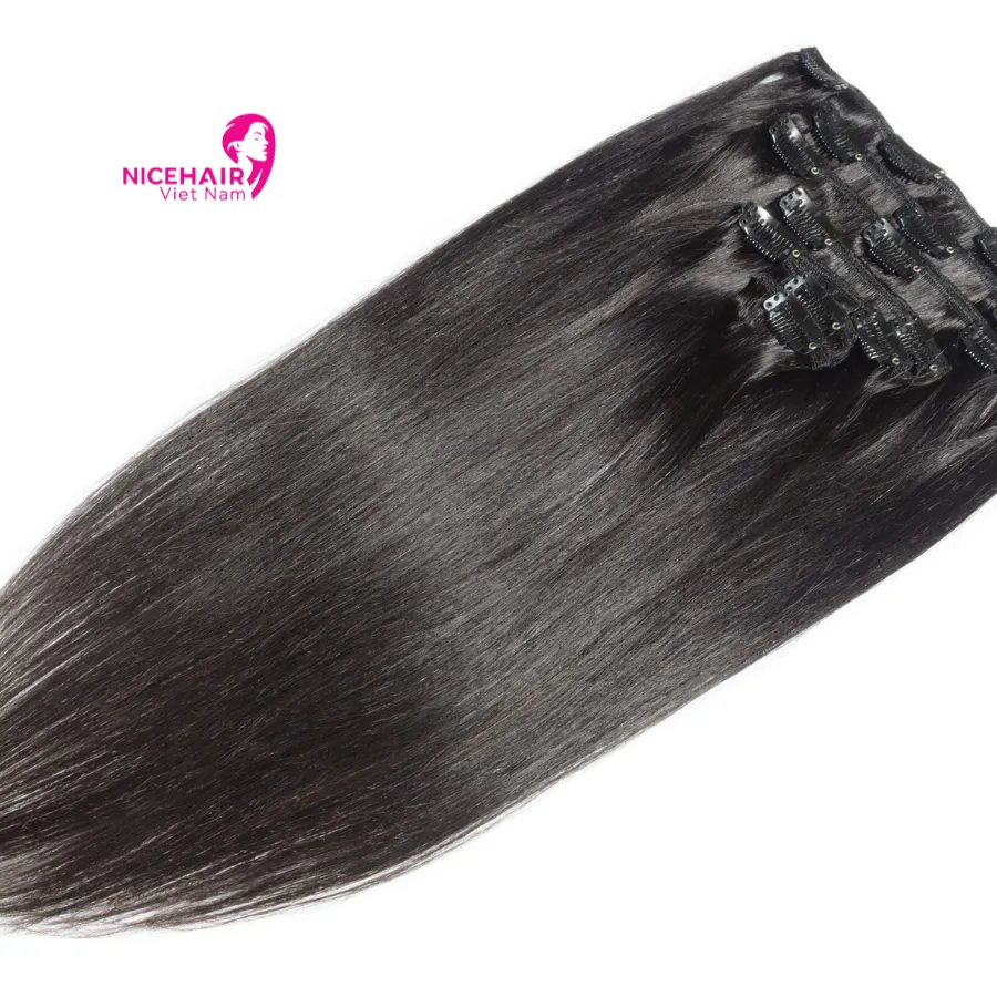 Clip-in extensions are meticulously crafted strands designed with specialized edges