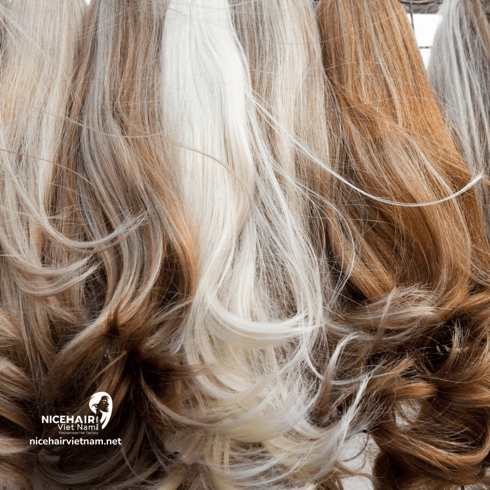 Remy hair in different colors