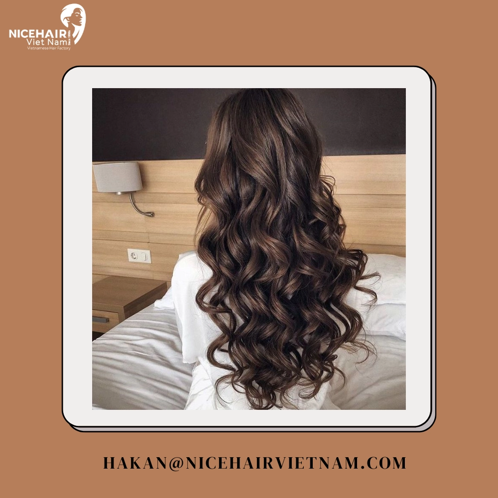 Vietnam curly hair: Diverse, vibrant, and sought-after hair extensions and styles.